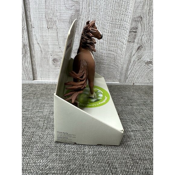 Schleich Pinto Stallion 2007 Bay White Horse 13794 - Picture 3 of 6